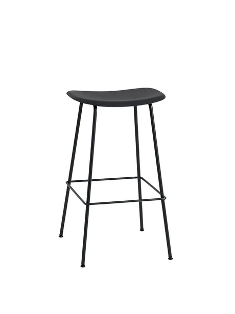 Fiber Counter stool fra Muuto - Stor / Black- black - Jacobsen Plus