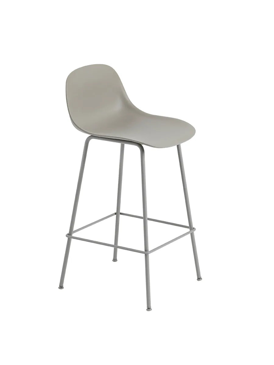 Fiber Barstool tube w. back fra Muuto - 1 - Jacobsen Plus