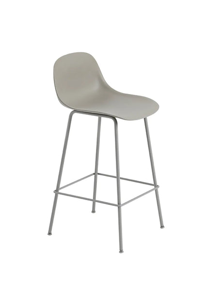 Fiber Barstool tube w. back fra Muuto - 1 - Jacobsen Plus