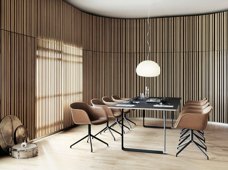 70/70 Bord fra Muuto - 170 x 85 cm / Solid Oak Grey - Jacobsen Plus