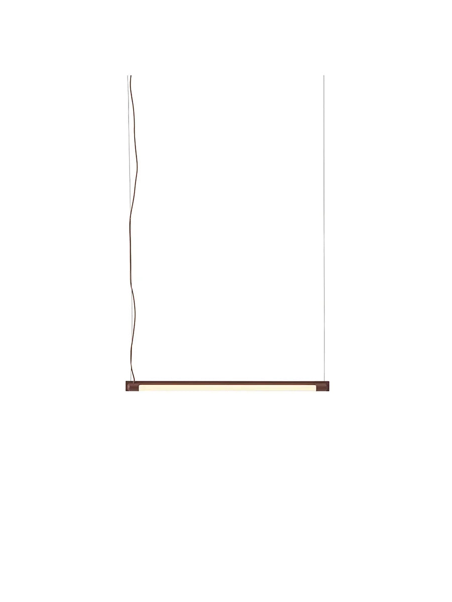 Fine Suspension Lamp, 60 cm fra Muuto - Deep red - Jacobsen Plus
