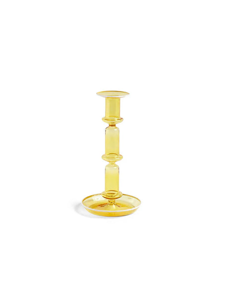 Flare Lysestager fra Hay - H: 21 cm / Yellow - Jacobsen Plus