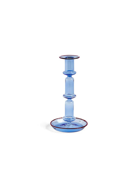 Flare Lysestager fra Hay - H: 21 cm / Light blue - Jacobsen Plus
