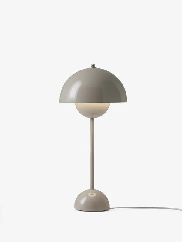 Flowerpot VP3 bordlampe af Verner Panton - Grey beige - Jacobsen Plus