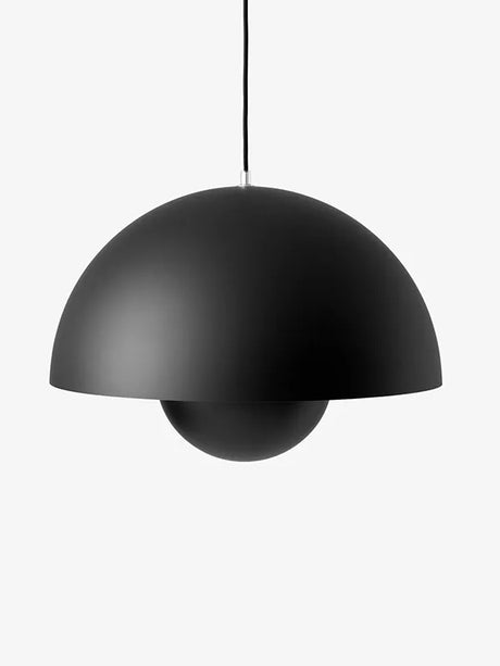 Flowerpot VP2 pendel af Verner Panton - Matt black - Jacobsen Plus