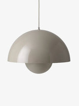 Flowerpot VP2 pendel af Verner Panton - Grey beige - Jacobsen Plus