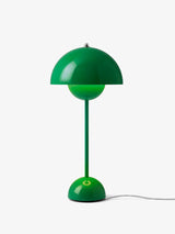 Flowerpot VP3 bordlampe af Verner Panton - Signal green - Jacobsen Plus