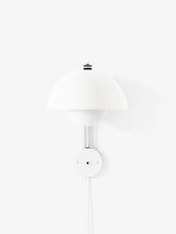 Flowerpot VP8 Væglampe af Verner Panton - Matt white / Med ledning - Jacobsen Plus