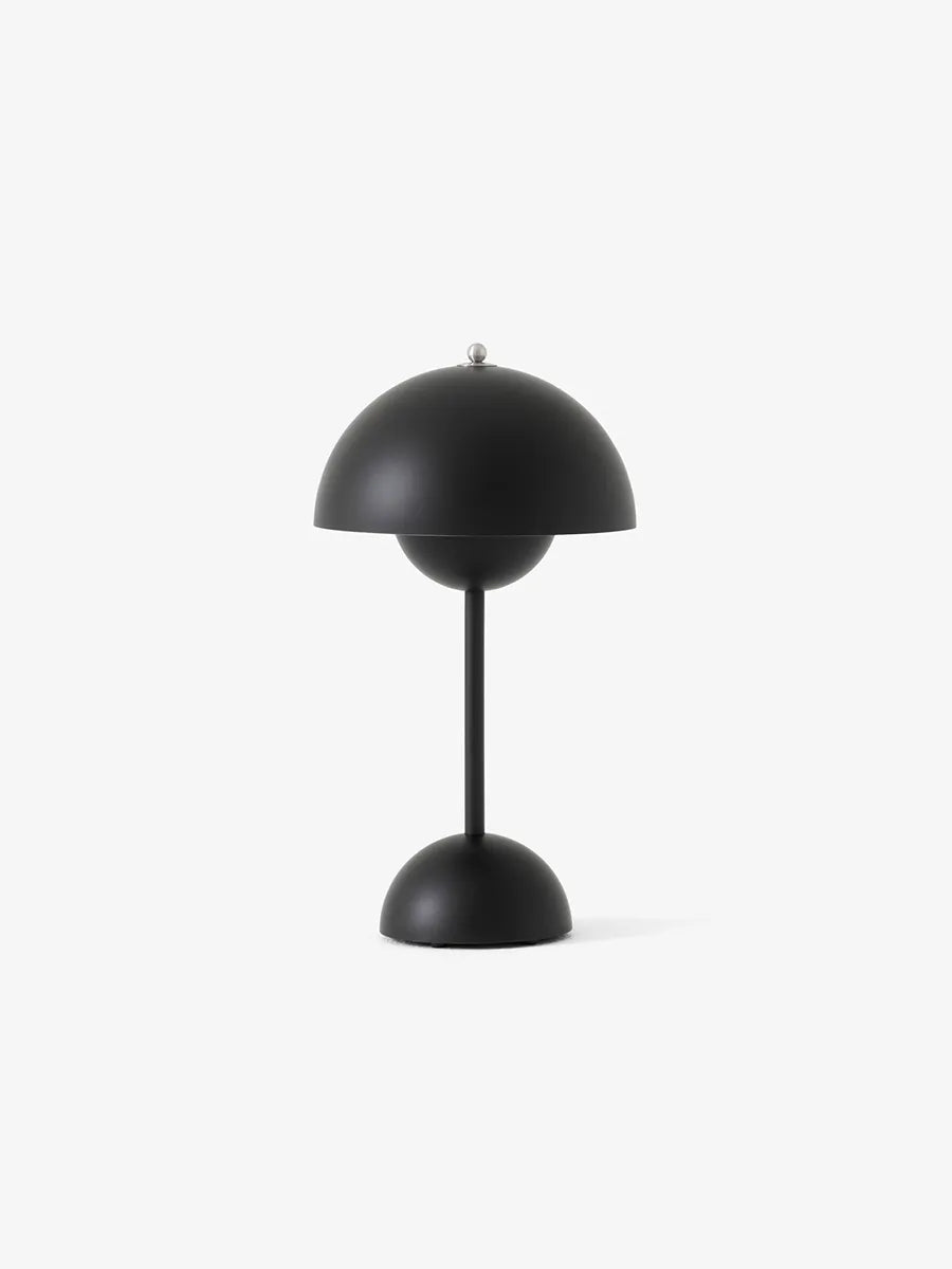 Flowerpot Portable VP9 Bordlampe af Verner Panton - Matt black - Jacobsen Plus
