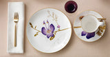 Royal Copenhagen Flora tallerken 22 cm, Stedmoderblomst - 3 - Jacobsen Plus