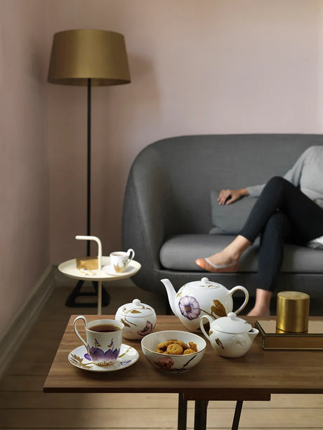 Royal Copenhagen Flora sukkerskål 35 cl, Snerle - 2 - Jacobsen Plus