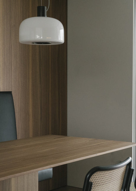 Bellhop Glass S2 Pendant fra Flos - Bright Aluminium - Jacobsen Plus