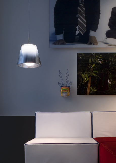 KTribe S2 Pendel fra Flos - Aluminiseret sølv - Jacobsen Plus