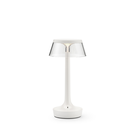 Bon Jour Unplugged – portable bordlampe fra FLOS - Almost White - Jacobsen Plus