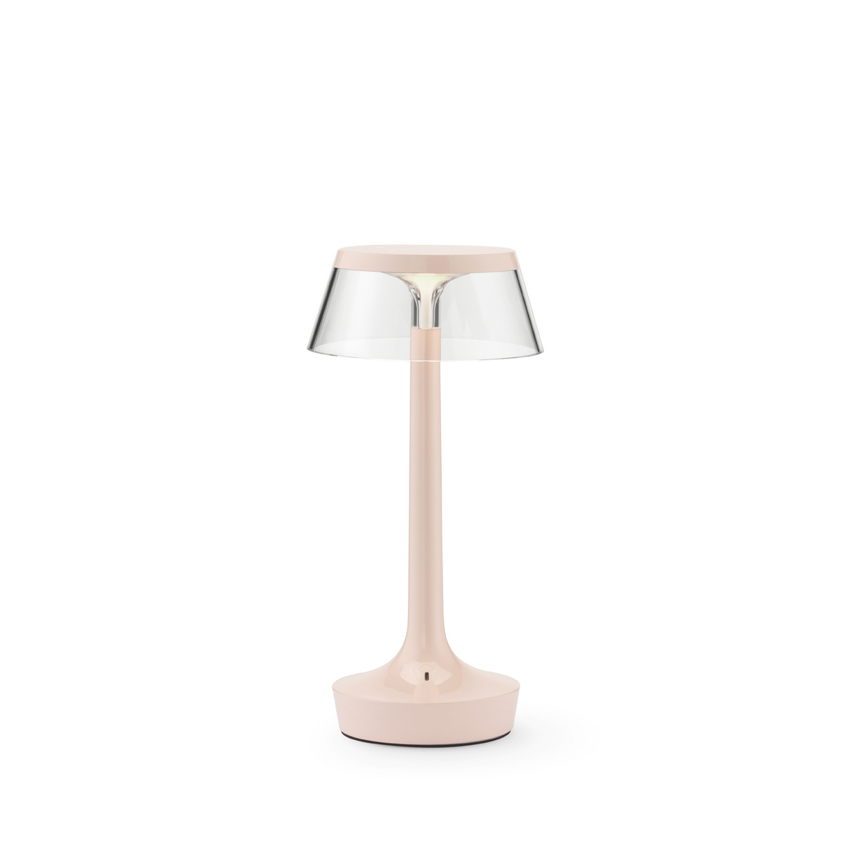 Bon Jour Unplugged – portable bordlampe fra FLOS - French Rose - Jacobsen Plus