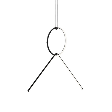 Arrangements 2, Round S / Broken Line inkl. baldakin fra Flos - 1 - Jacobsen Plus