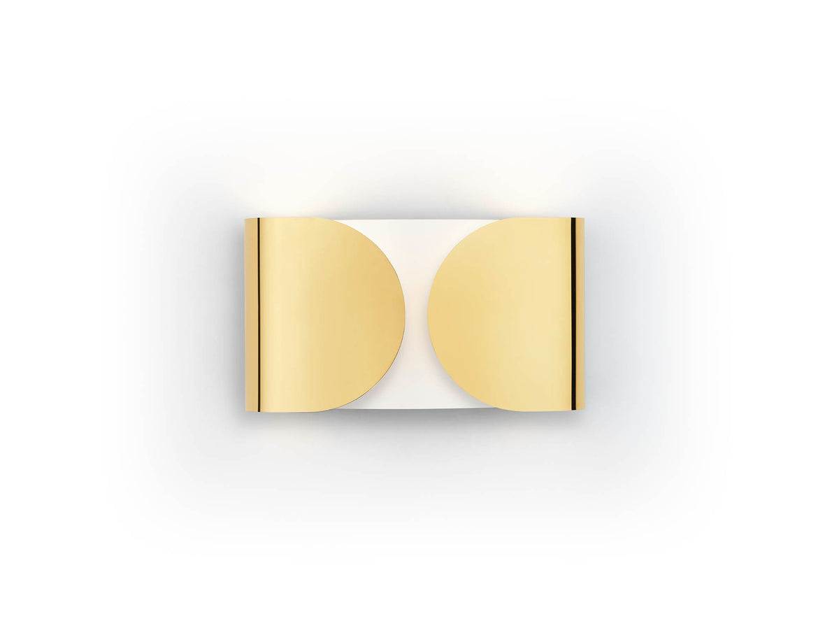 Flos - Foglio Small væglampe - Gold - Jacobsen Plus