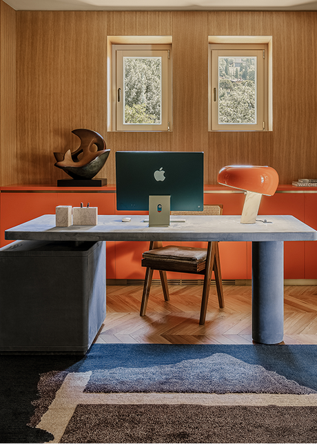 Snoopy Bordlampe, orange fra Flos - 2 - Jacobsen Plus