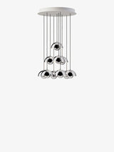 Flowerpot Chandelier VP10, 10 pendants reversed fra &Tradition - 6 - Jacobsen Plus
