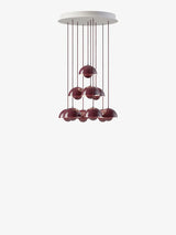 Flowerpot Chandelier VP10, 10 pendants reversed fra &Tradition - 1 - Jacobsen Plus