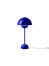 Flowerpot VP3 bordlampe af Verner Panton - Cobalt Blue - Jacobsen Plus