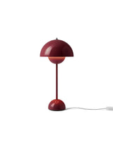 Flowerpot VP3 bordlampe af Verner Panton - Dark Plum - Jacobsen Plus