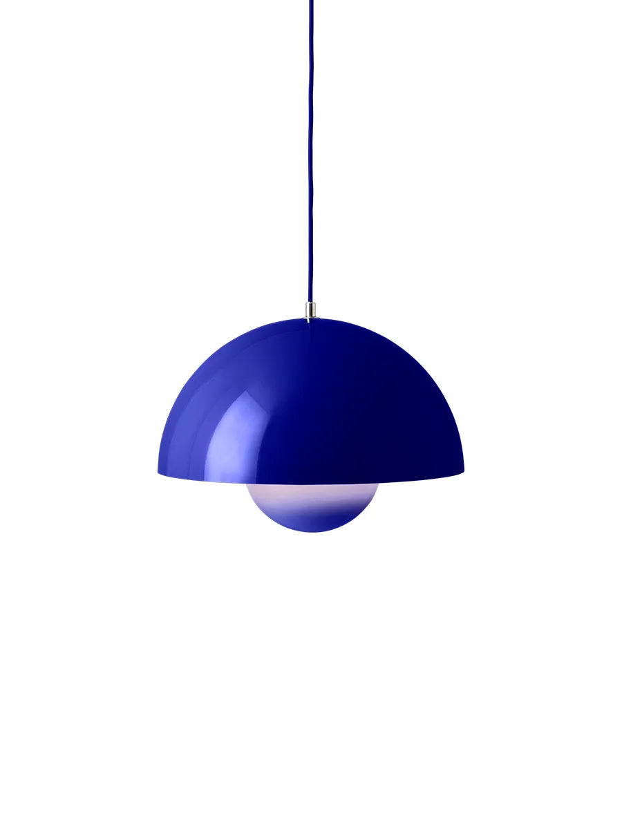 Flowerpot VP7 pendel af Verner Panton - Cobalt Blue - Jacobsen Plus