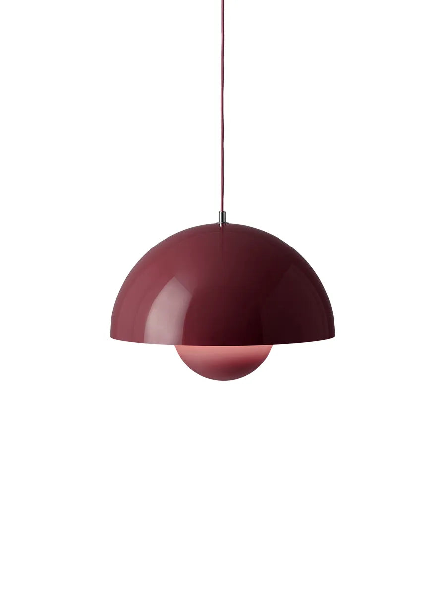 Flowerpot VP7 pendel af Verner Panton - Dark Plum - Jacobsen Plus
