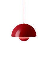 Flowerpot VP7 pendel af Verner Panton - Vermilion Red - Jacobsen Plus