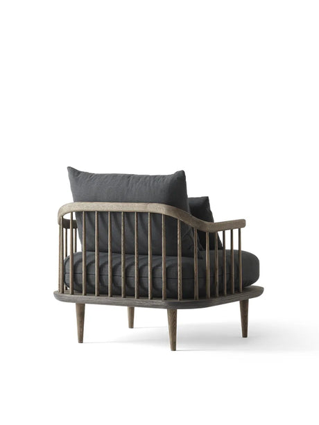 Fly Lounge Stol SC1 fra &Tradition - Røget olieret eg - Hot Madison 093 - Jacobsen Plus