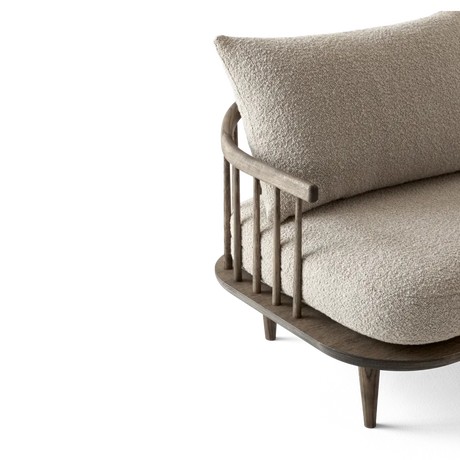 Fly sofa 3 pers SC12 fra &Tradition - Røget olieret eg - Karakorum 003 - Jacobsen Plus