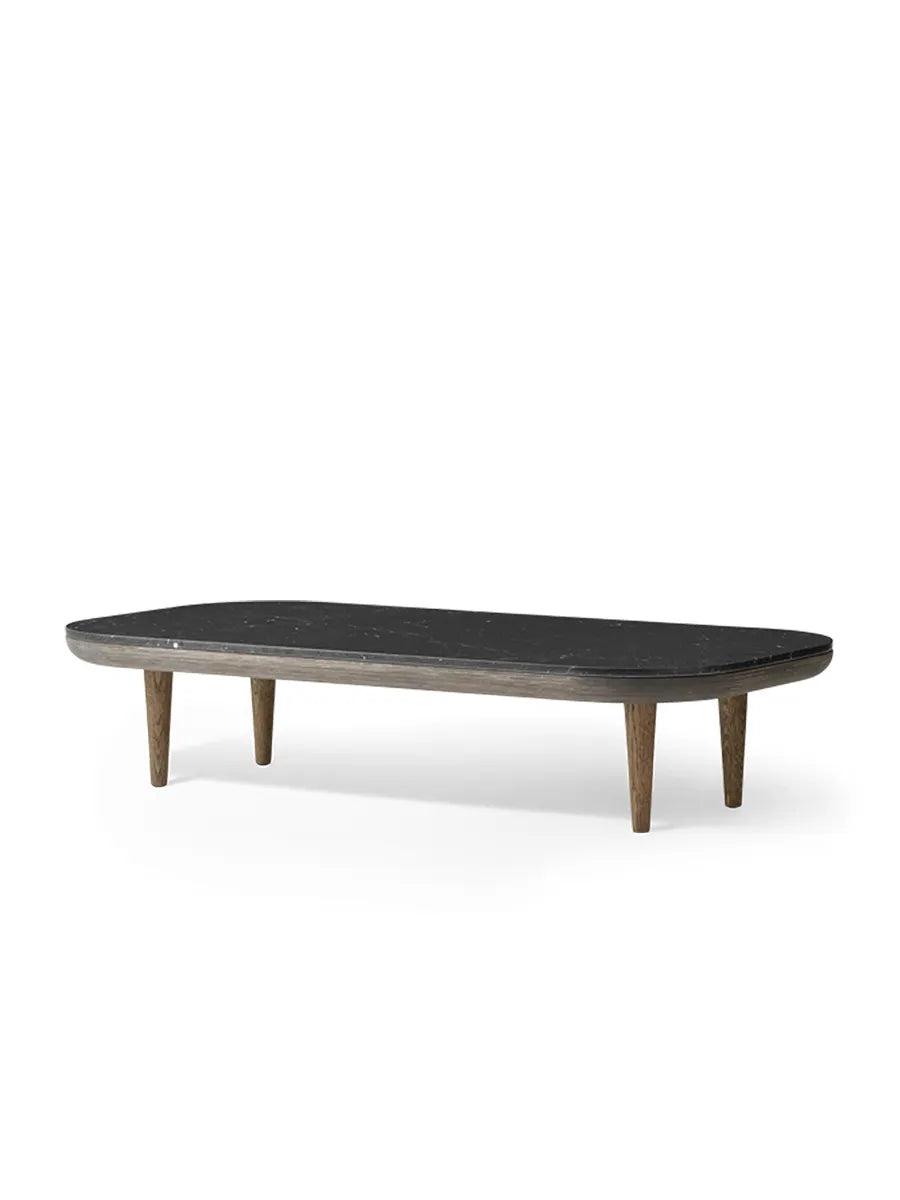 Fly sofabord D:120 fra &Tradition - Nero Marquina marmor - Jacobsen Plus