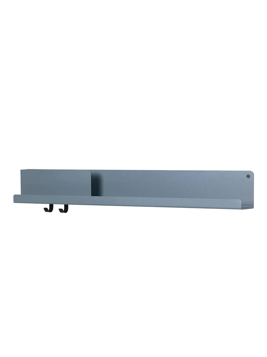 Folded Shelves, 96 x 13 cm fra Muuto - Blue grey - Jacobsen Plus