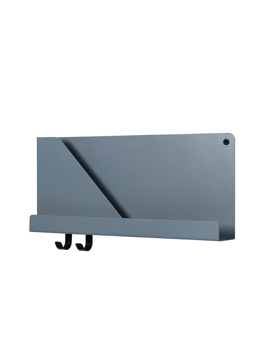 Folded Shelves, 51 x 22 cm fra Muuto - Blue grey - Jacobsen Plus