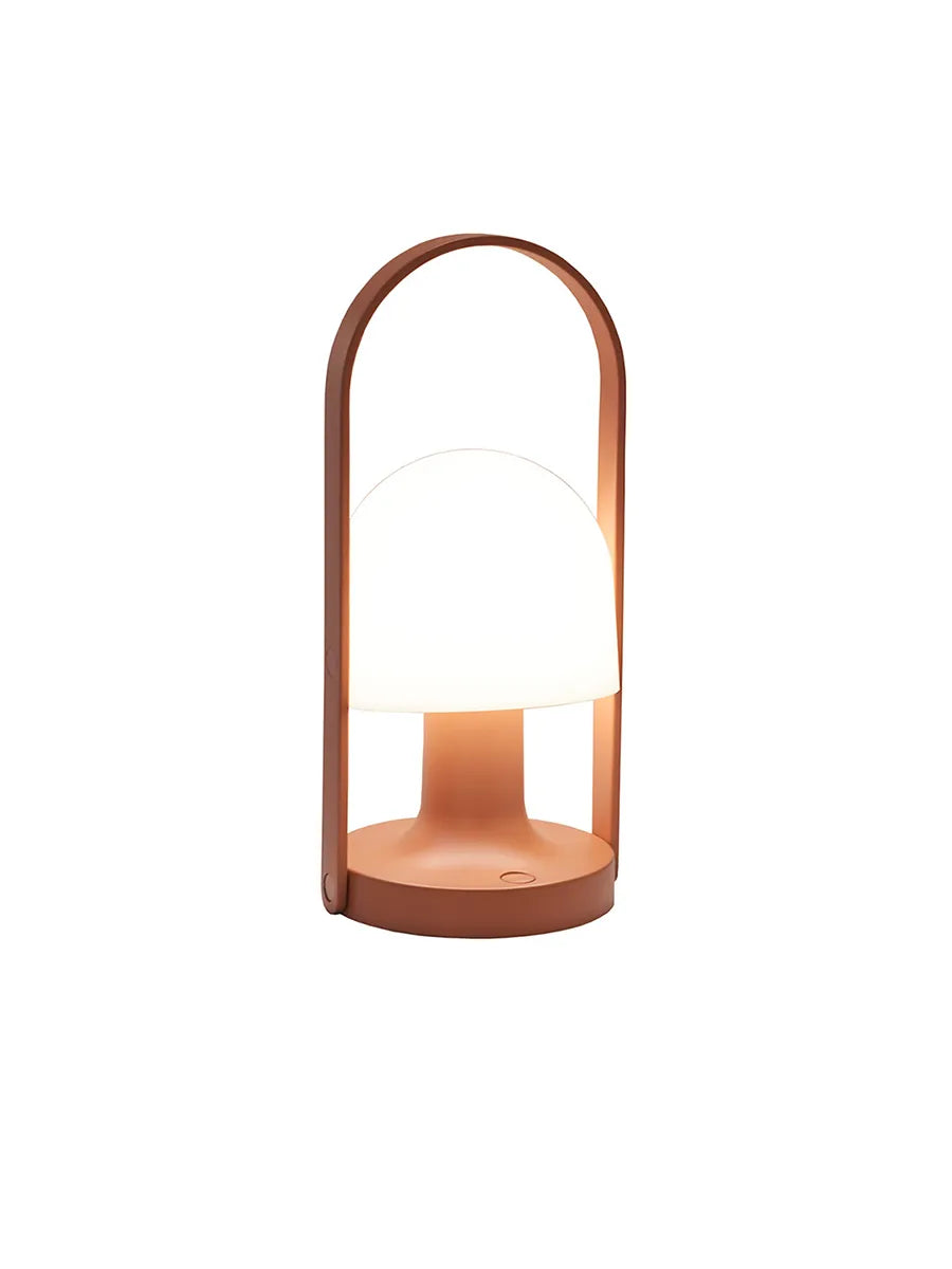 Follow Me terracotta bordlampe fra Marset