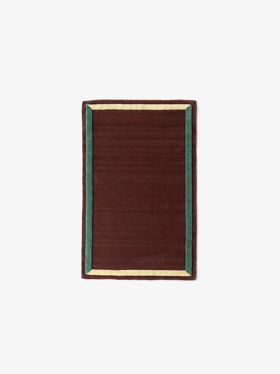 Framed tæpper fra &Tradition - 90 x 140 cm / Plum - Jacobsen Plus