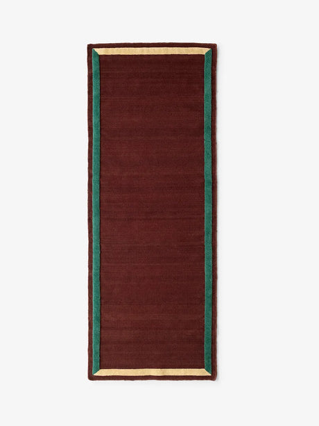 Framed tæpper fra &Tradition - 90 x 240 cm / Plum - Jacobsen Plus