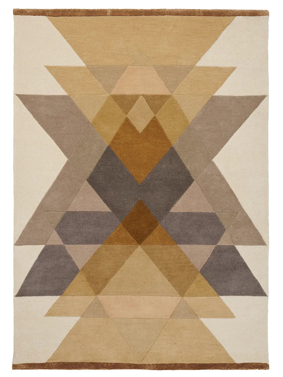 Freya Tæppe fra Linie Design - Mustard / 140 x 200 cm - Jacobsen Plus