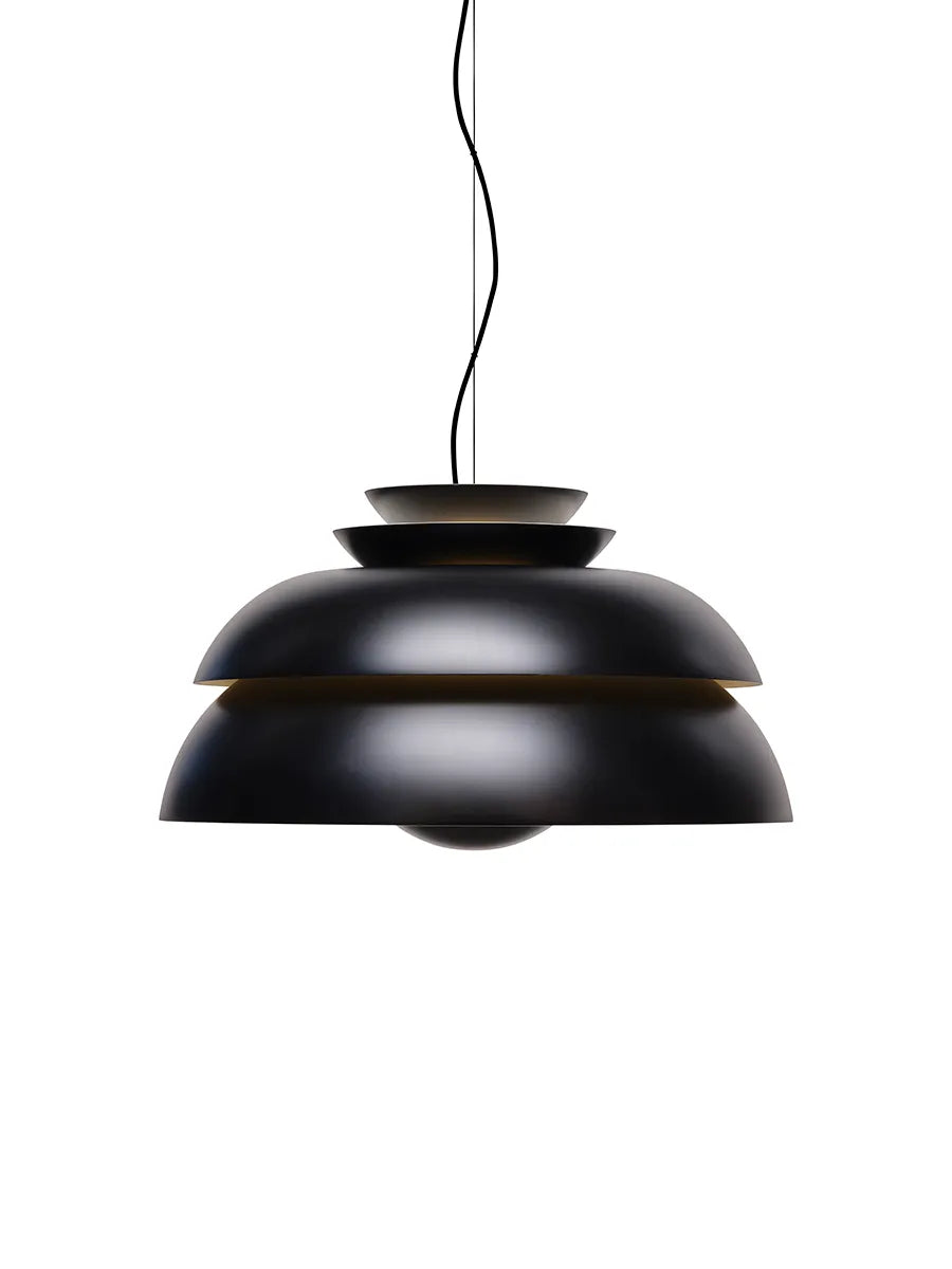 Concert Pendel, Matt Black fra Fritz Hansen - P3 (Ø550mm) - Jacobsen Plus