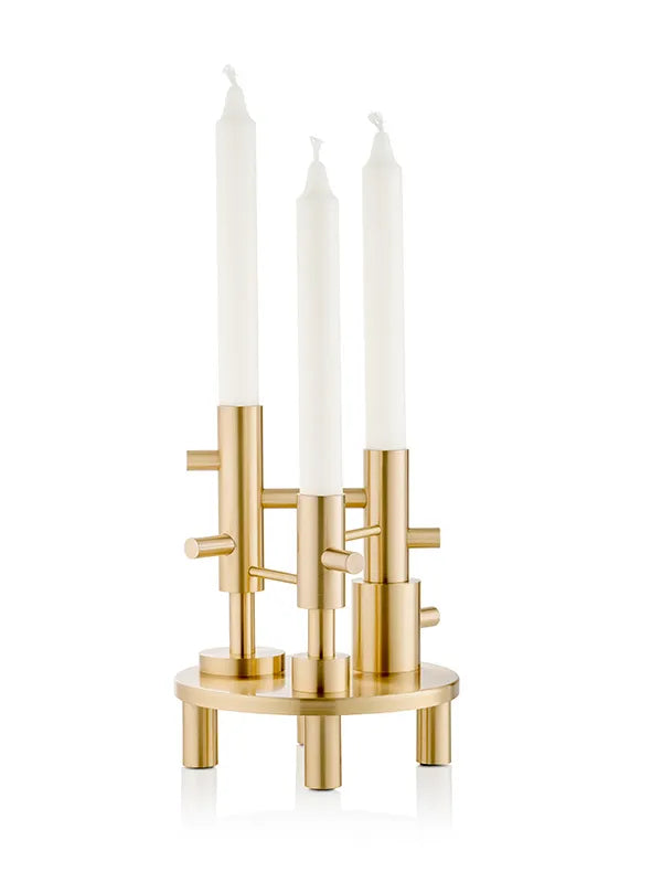 Lysestage large messing af Jaime Hayon