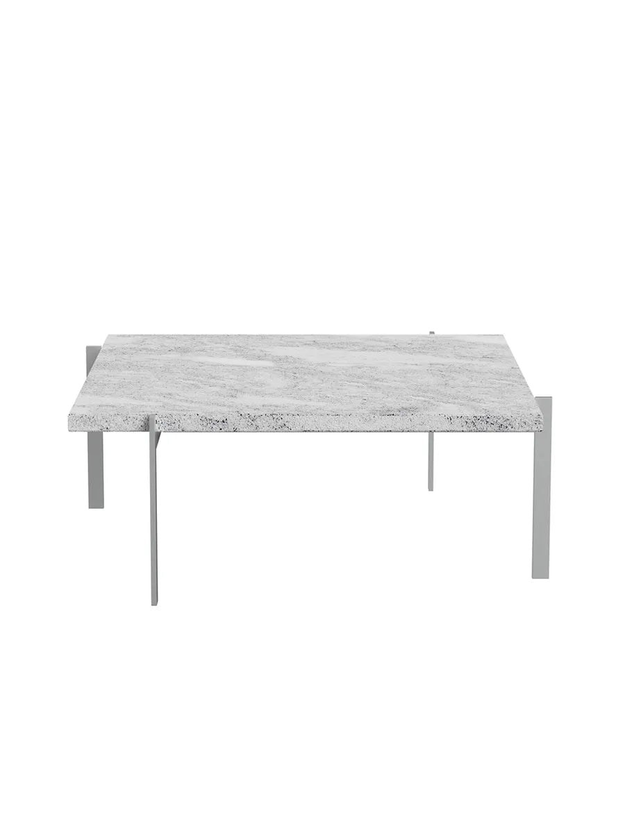 PK61 Sofabord Jubilæumsudgave, grey-white marmor af Poul Kjærholm - 1 - Jacobsen Plus