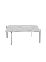 PK61 Sofabord Jubilæumsudgave, grey-white marmor af Poul Kjærholm - 1 - Jacobsen Plus