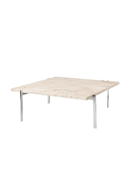 PK61 Sofabord af Poul Kjærholm - Beige marmor - Jacobsen Plus