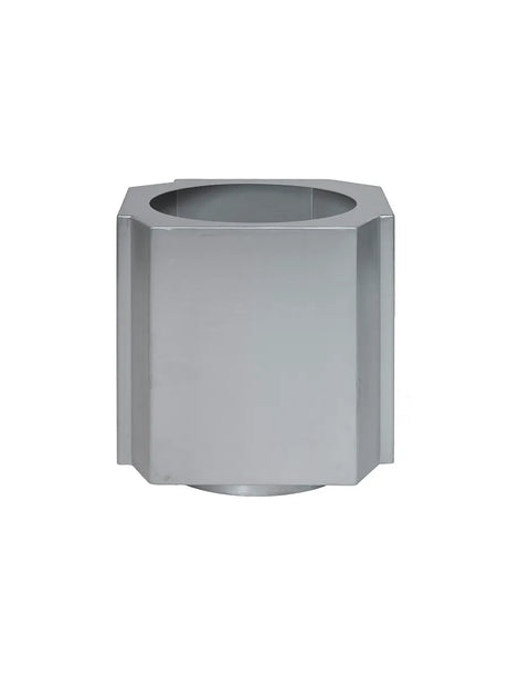 Funki Pot, large fra Louise Roe - Brushed aluminium - Jacobsen Plus