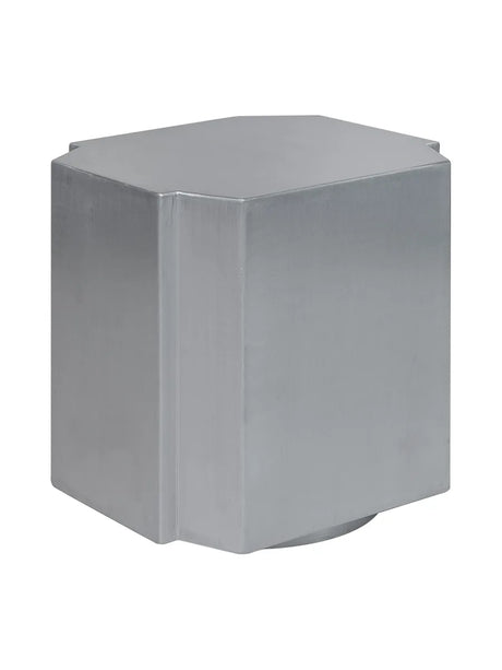 Funki Stool 01 fra Louise Roe - Brushed aluminium - Jacobsen Plus