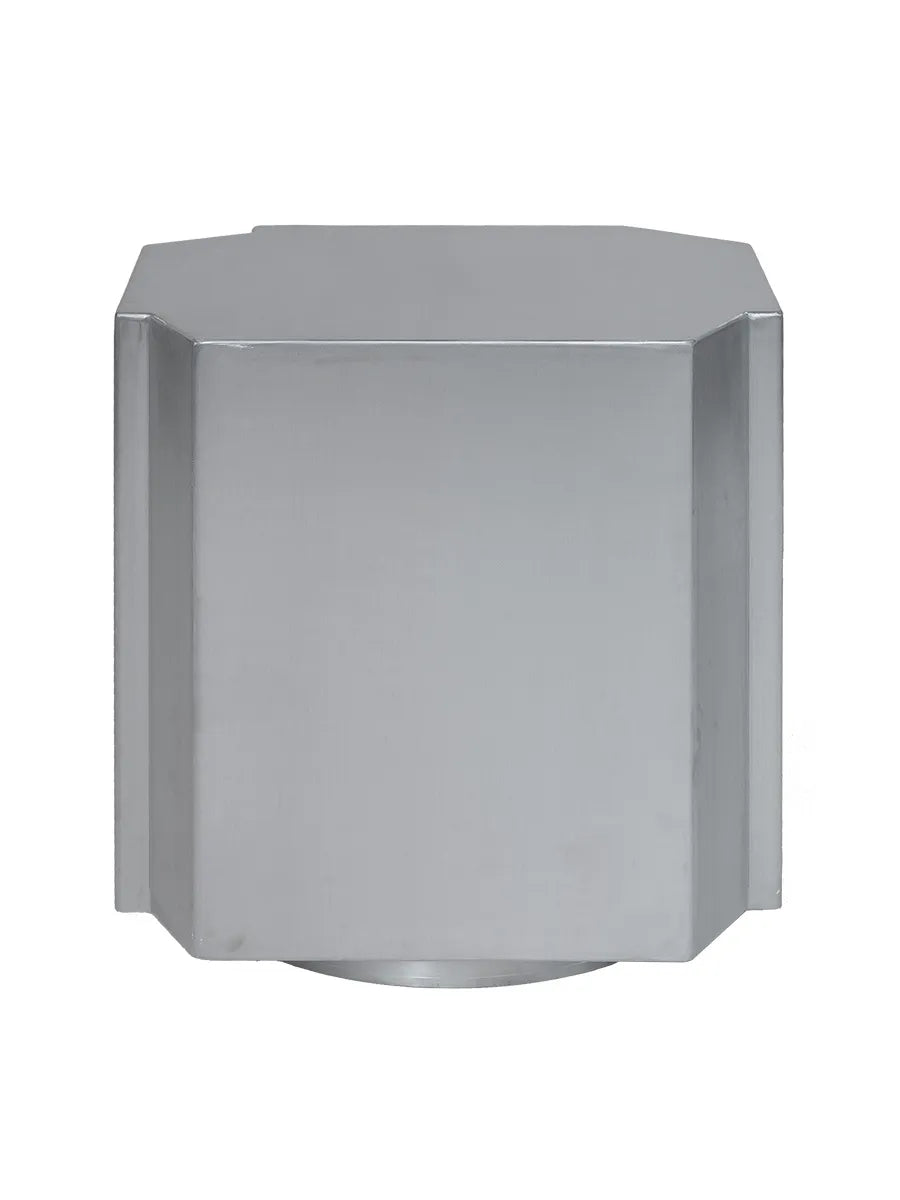 Funki Stool 01 fra Louise Roe - Brushed aluminium - Jacobsen Plus