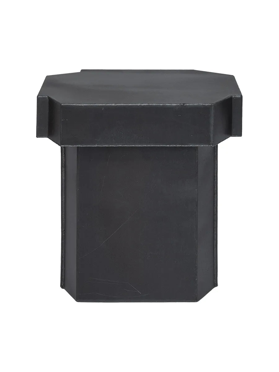 Funki Stool 02 fra Louise Roe - Raw iron - Jacobsen Plus