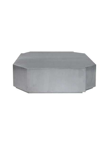 Funki Lounge Table Square fra Louise Roe - Brushed aluminium - Jacobsen Plus