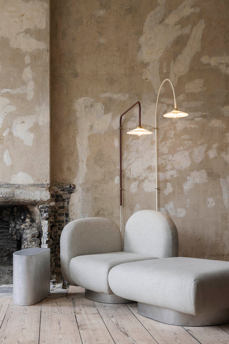 Standing Lamp No. 2 Marble fra Valerie Objects - Menie Red - Jacobsen Plus