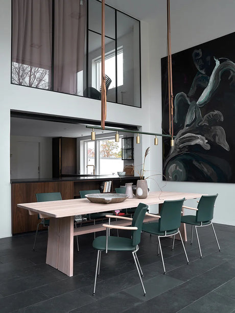 GM 3060 Gehl Spisebord fra Naver Collection - 180 x 100 cm / Ask olie / Ingen tillægsplader - Jacobsen Plus